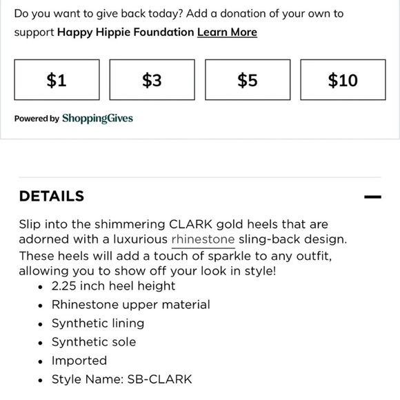 Betsy Johnson Pump Gold - Picture 2 of 6